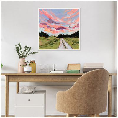 Sylvie Illinois Framed Canvas by Emily Kenney