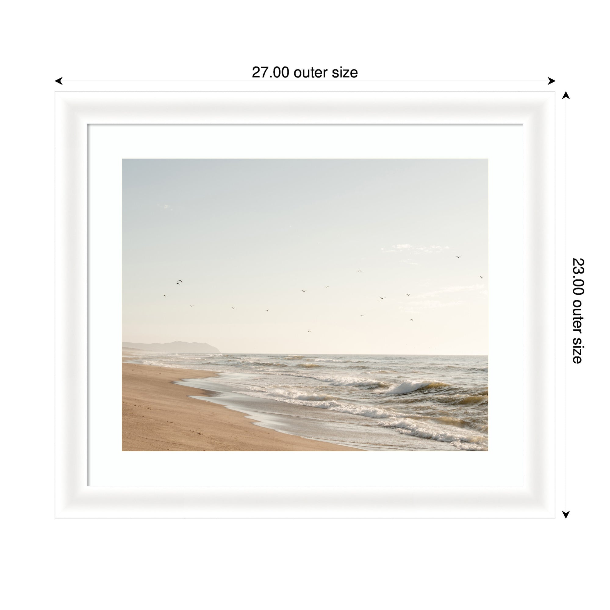 Framed Art Coastal Flight by Crystal Lynn Collins