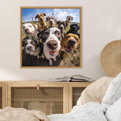 Funny Dog Selfie by The Creative Bunch Studio