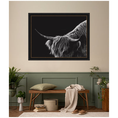 Scottish Highland No.
6 by Crystal Lynn Collins Framed Wall Art Print
