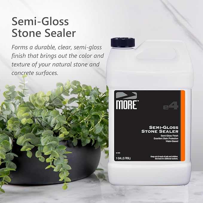 MORE® Semi-Gloss Stone Sealer