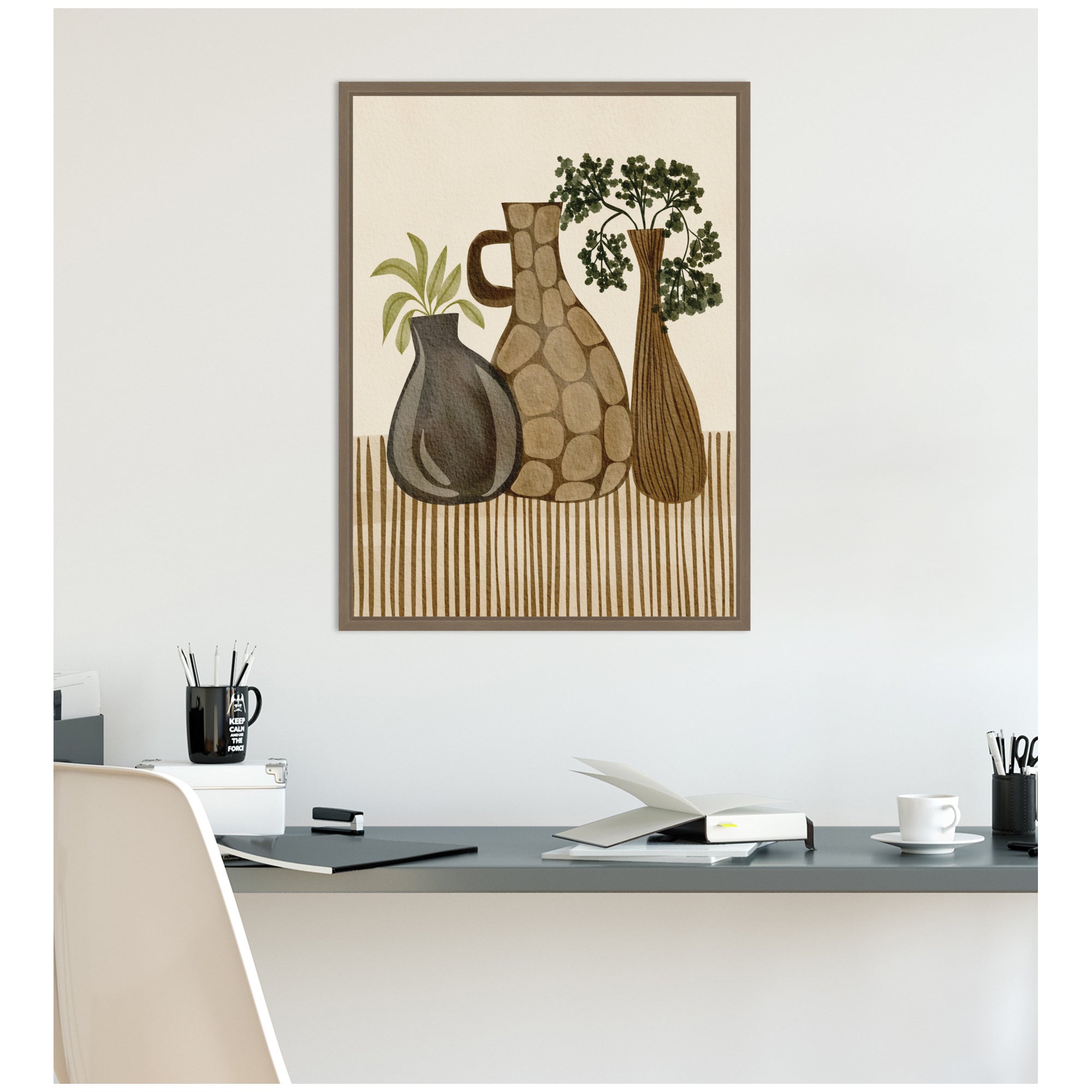 Rustic Stilllife ll by Nikita Jariwala Framed Canvas Wall Art Print