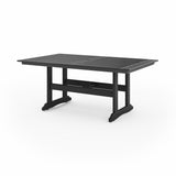 SoPoly 72" Savannah Farmhouse Dining Table by SoPoly Online - main product image for Resin Society