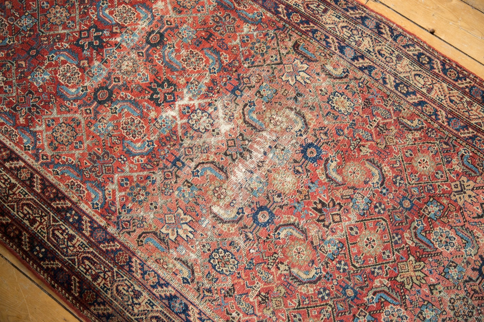 3.5x15 Antique Malayer Rug Runner by Old New House® - product image 6 for Resin Society