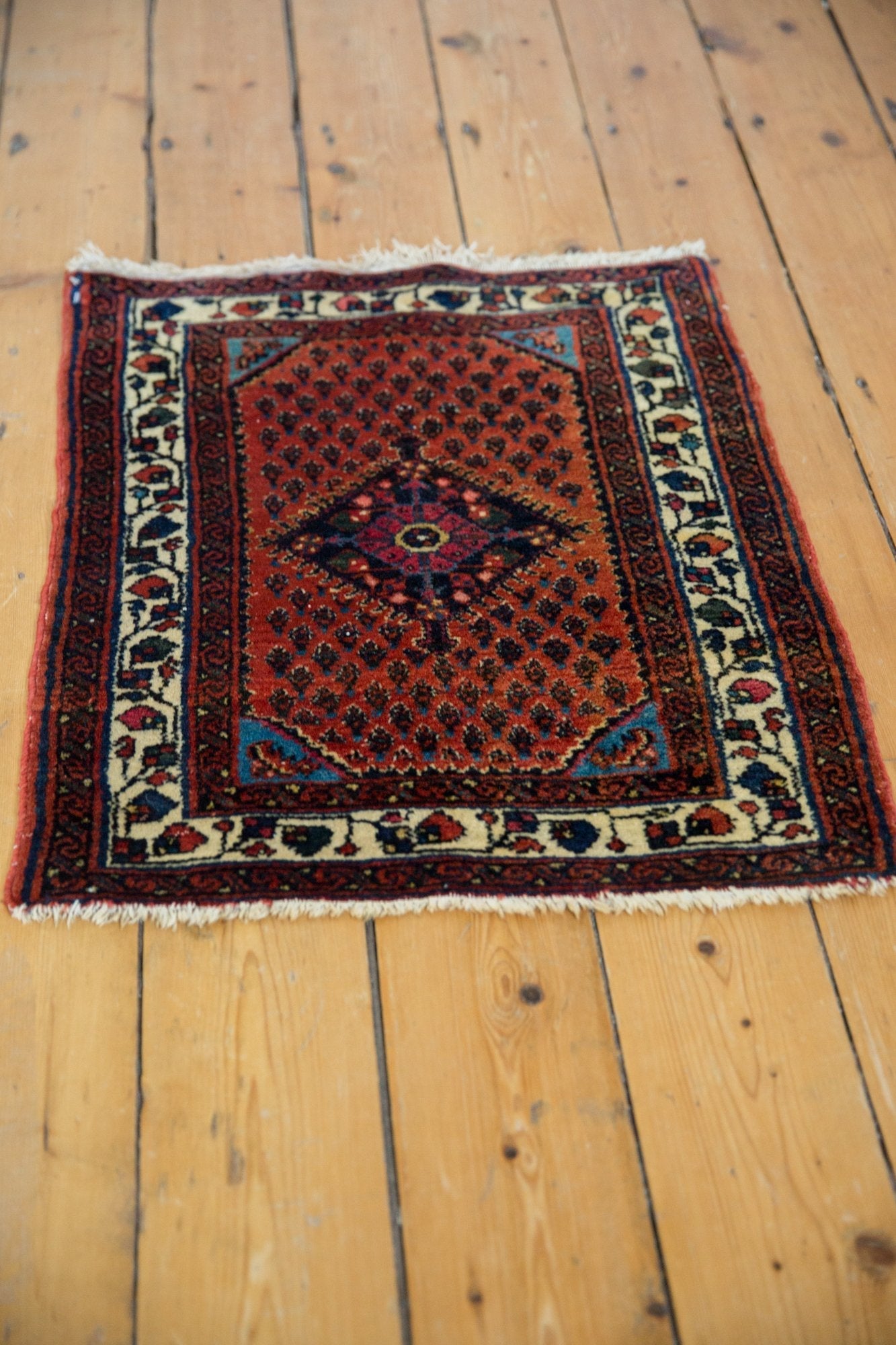 2x2.5 Vintage Engelas Square Rug Mat by Old New House® - product image 6 for Resin Society