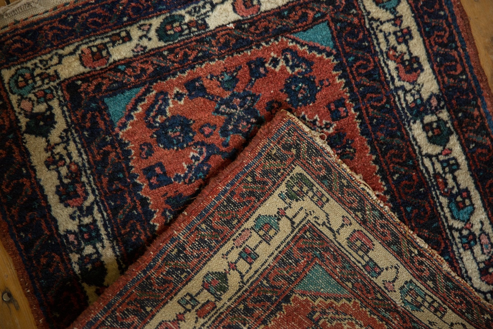 2x2.5 Vintage Engelas Square Rug Mat by Old New House® - product image 7 for Resin Society