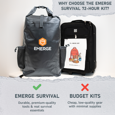 72 Hour Kit by Emerge Survival - product image 7 for Resin Society