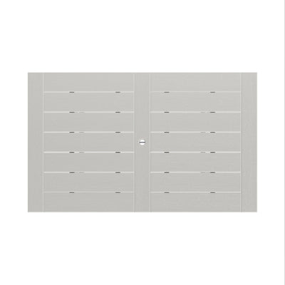 SoPoly 72 inch Savannah Farmhouse Dining Table in outdoor setting