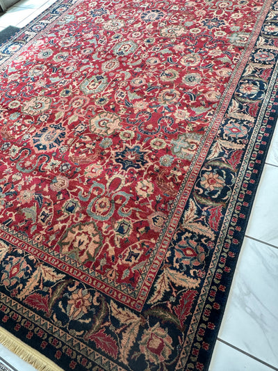 Karastan Samovar Teawash Wool Rug – 8’8” x 12’ – Vintage Elegance by Rugistan - product image 6 for Resin Society