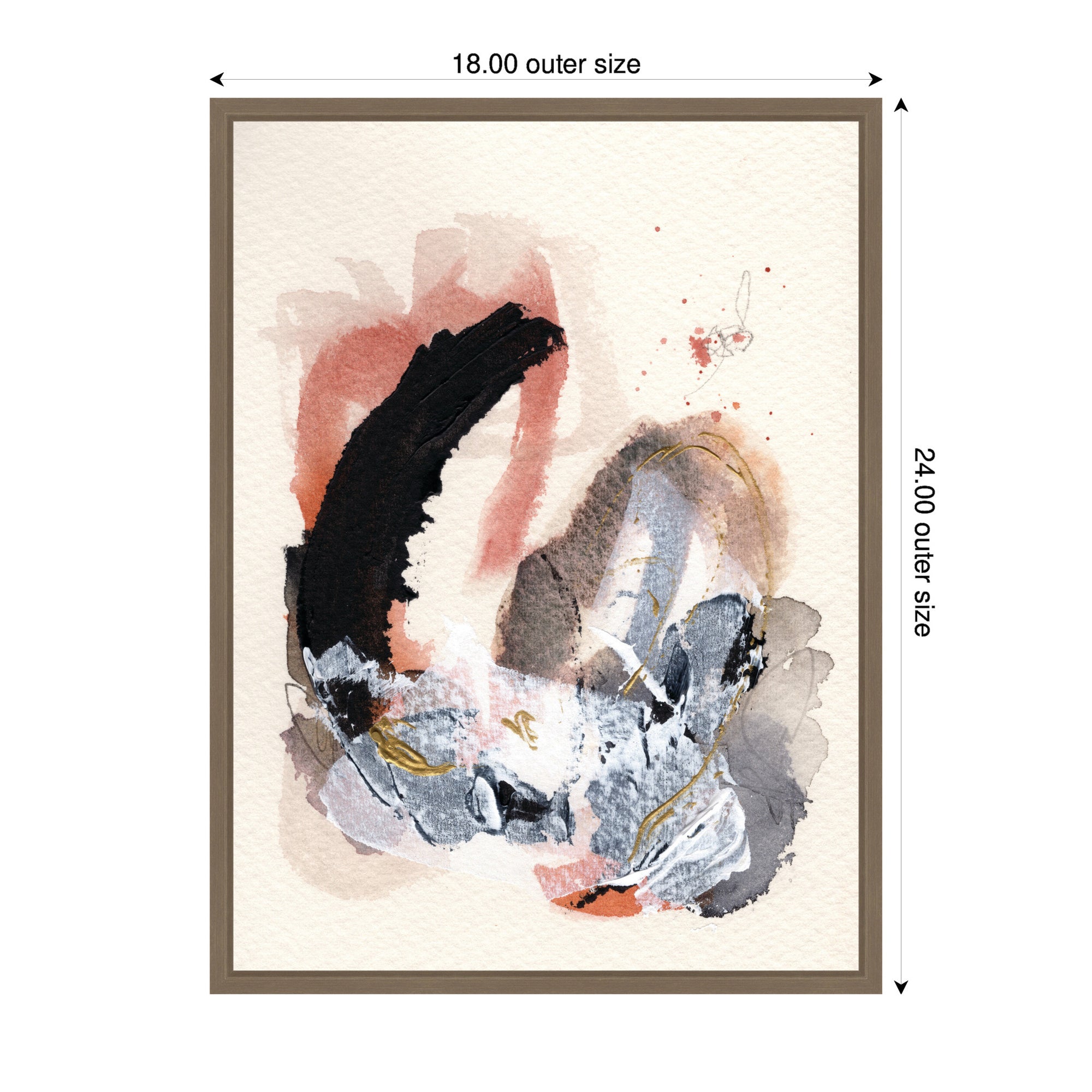 Sylvie Urban Wanderer 3 Framed Canvas by Xizhou Xie