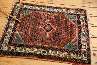 2x2.5 Vintage Engelas Square Rug Mat by Old New House® - product image 5 for Resin Society