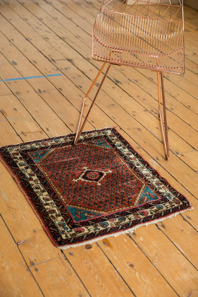 2x2.5 Vintage Engelas Square Rug Mat by Old New House® - product image 6 for Resin Society