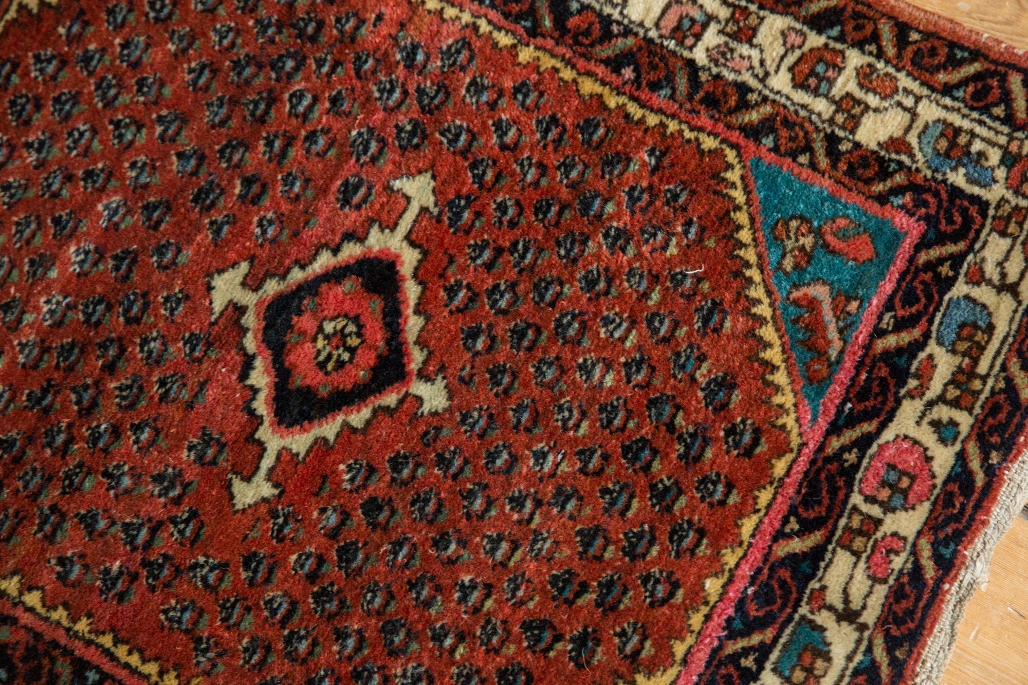 2x2.5 Vintage Engelas Square Rug Mat by Old New House® - product image 7 for Resin Society