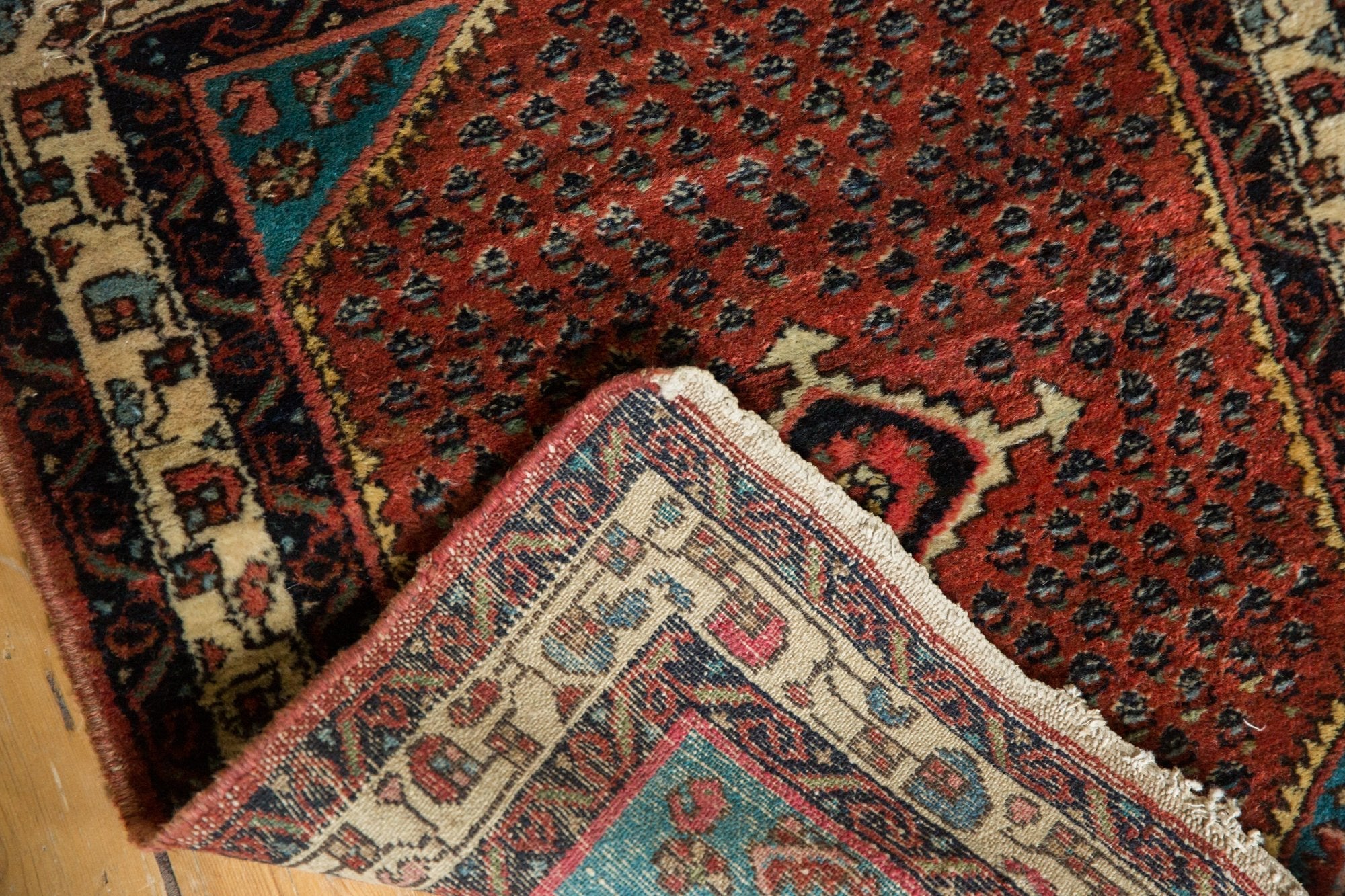 2x2.5 Vintage Engelas Square Rug Mat by Old New House® - product image 8 for Resin Society