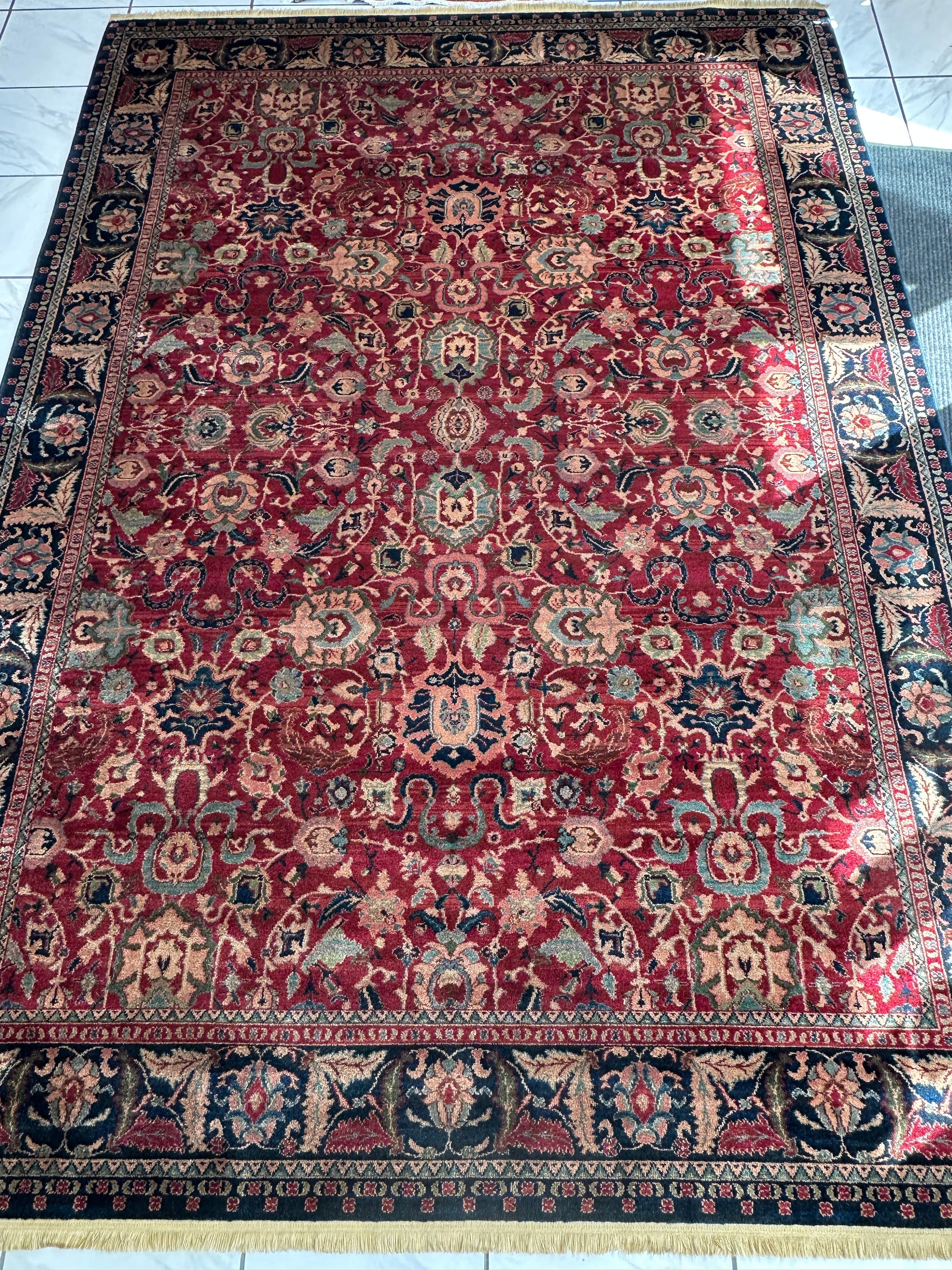 Karastan Samovar Teawash Wool Rug – 8’8” x 12’ – Vintage Elegance by Rugistan - main product image for Resin Society