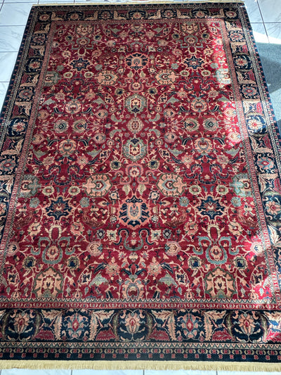 Karastan Samovar Teawash Wool Rug – 8’8” x 12’ – Vintage Elegance by Rugistan - main product image for Resin Society