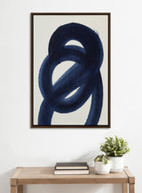 Sylvie Japandi 18 Framed Canvas by Rocket Jack