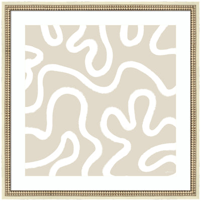 Organic Figures by Gabrielly Guedes framed wall art print