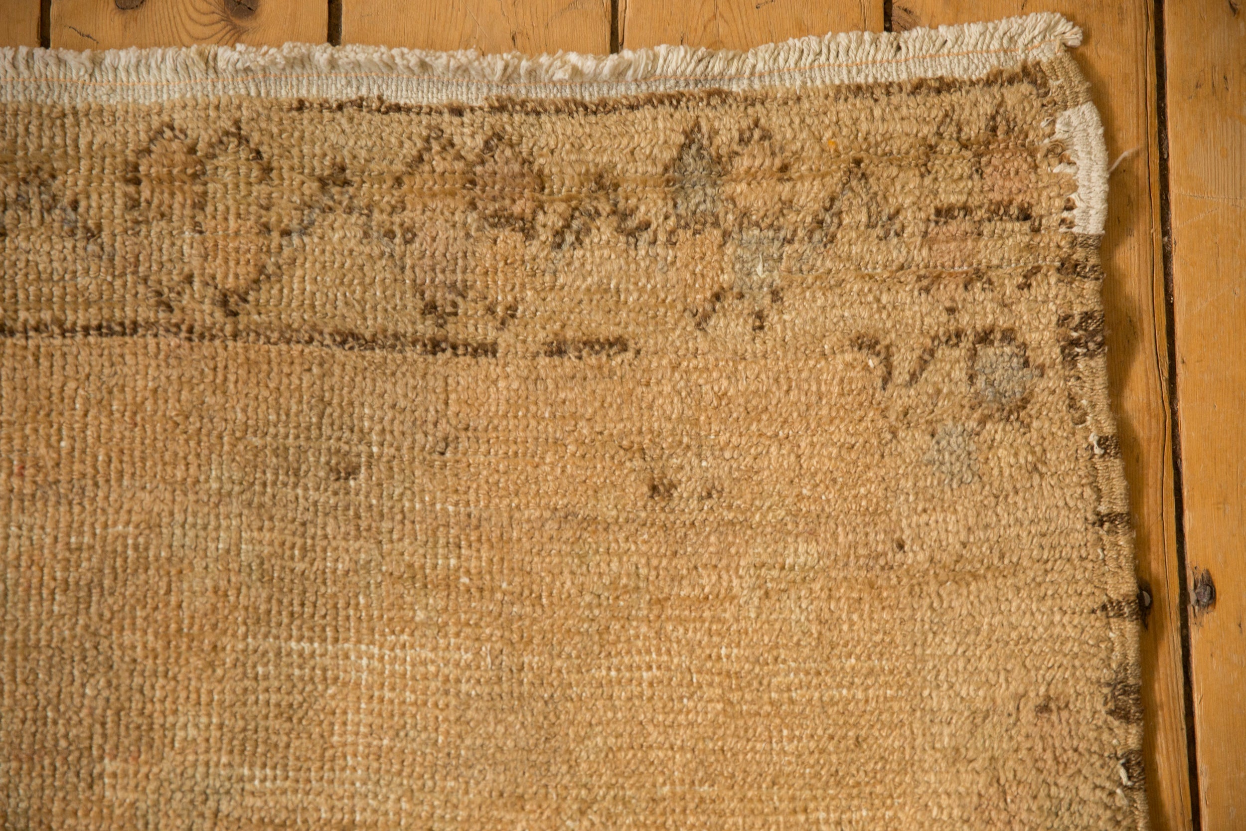 4x8.5 Vintage Distressed Oushak Rug Runner by Old New House® - product image 3 for Resin Society