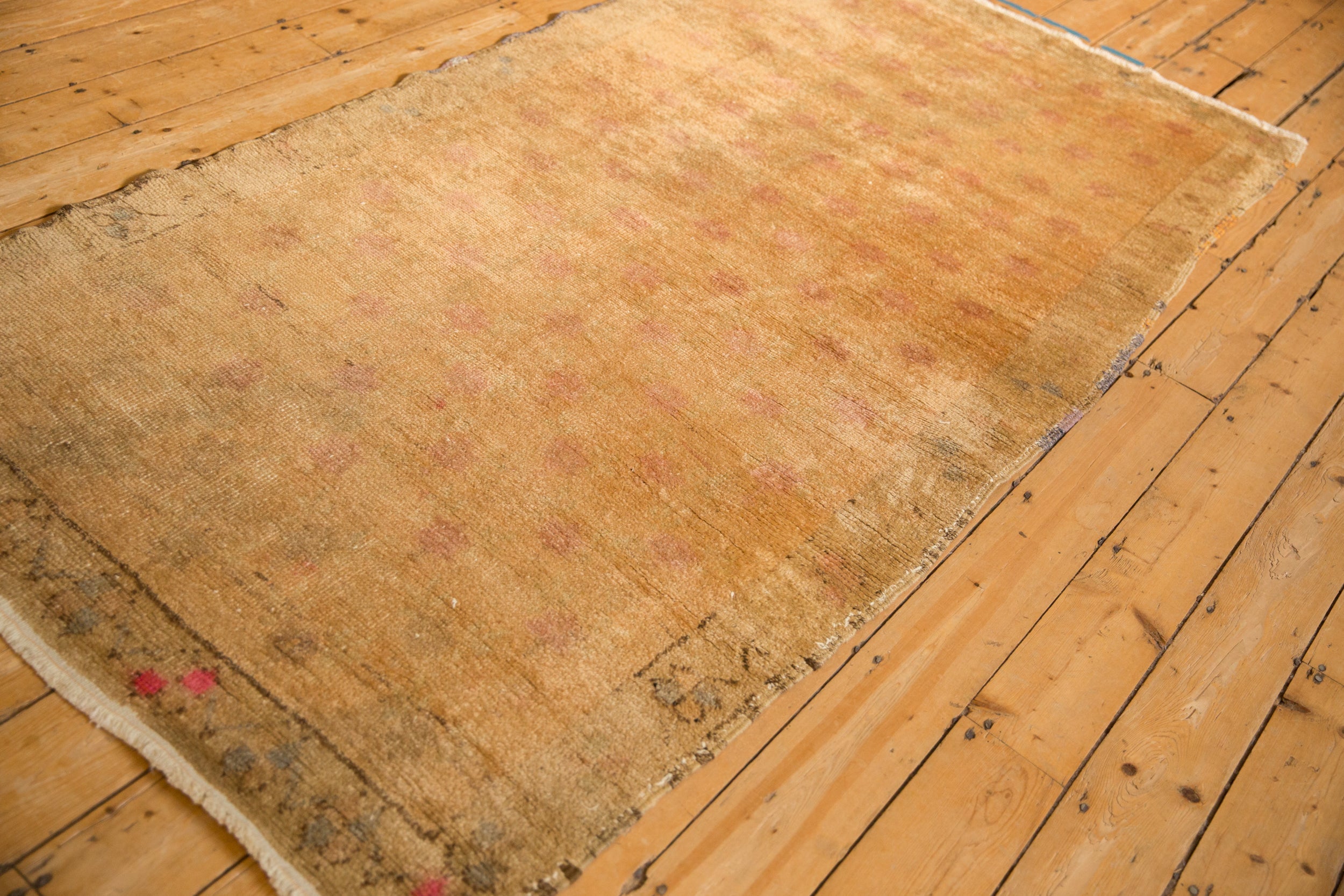 4x8.5 Vintage Distressed Oushak Rug Runner by Old New House® - product image 6 for Resin Society