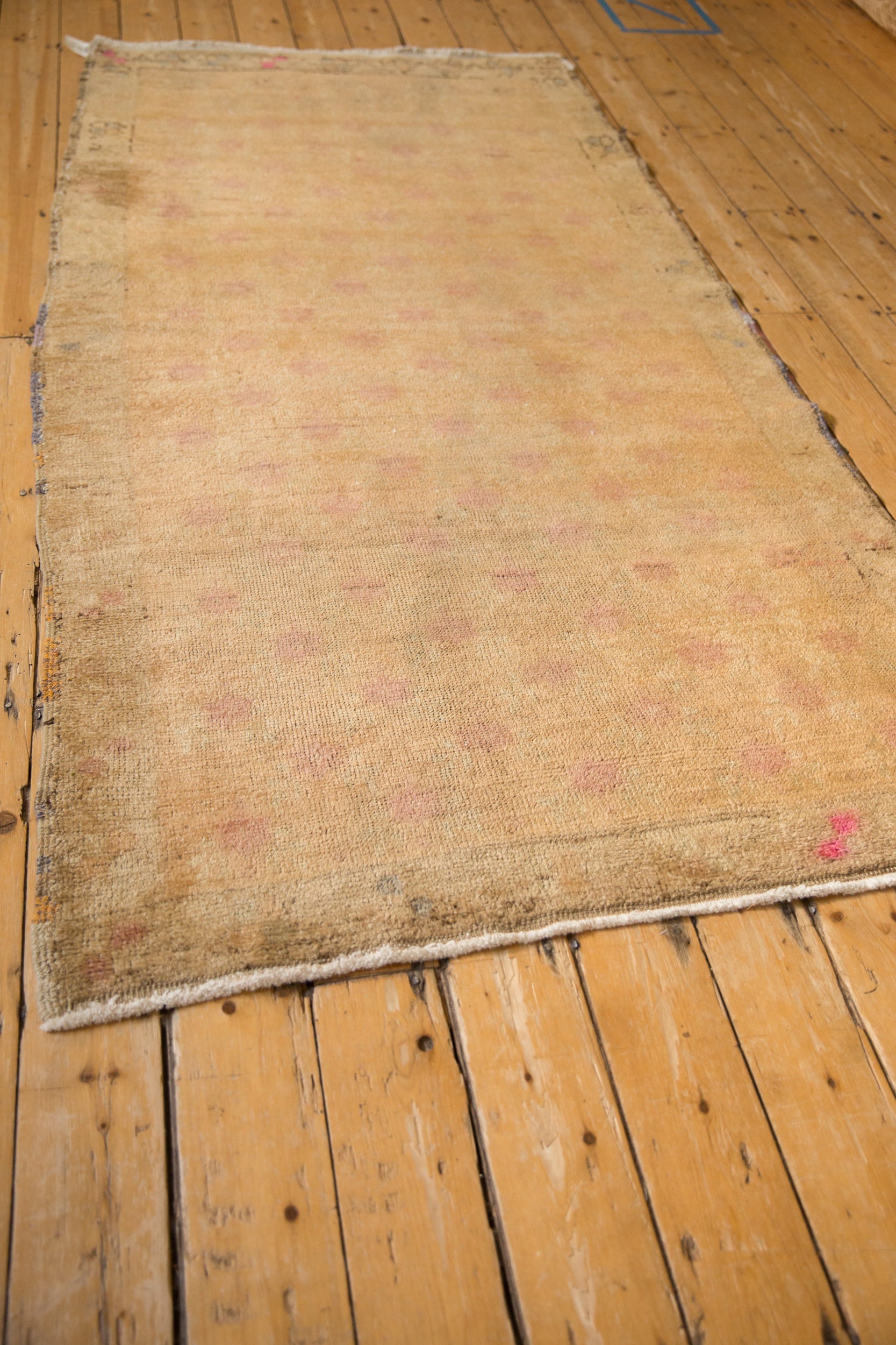 4x8.5 Vintage Distressed Oushak Rug Runner by Old New House® - product image 9 for Resin Society