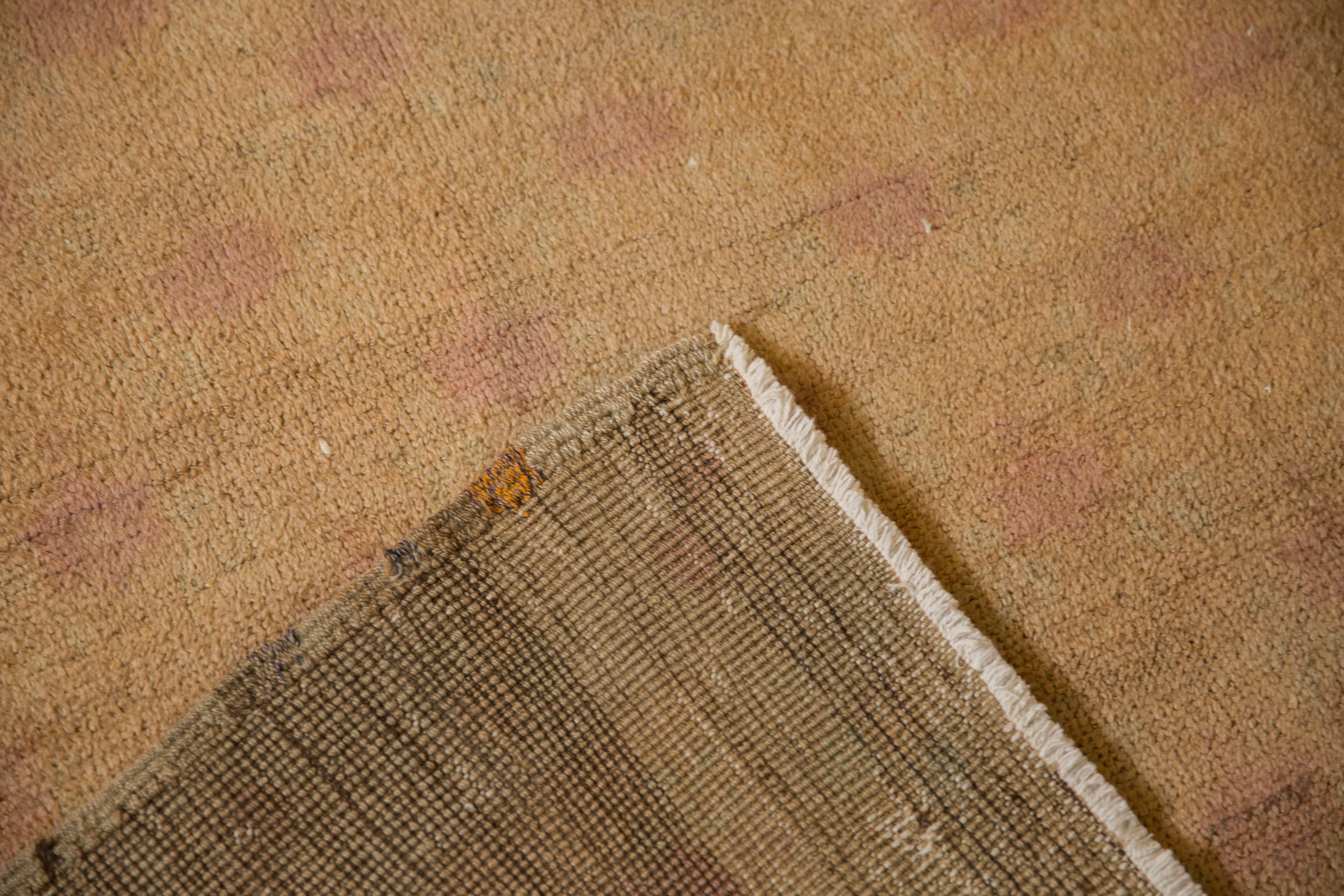 4x8.5 Vintage Distressed Oushak Rug Runner by Old New House® - product image 12 for Resin Society