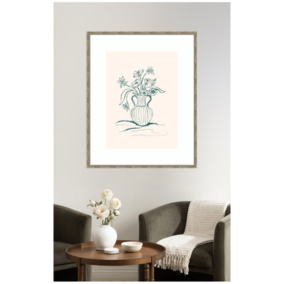 Framed Art Garden Floral by Kate Aurelia Holloway