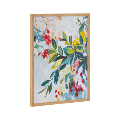 Gallery Jewel Tone Botanical Abstract Print by The Creative Bunch Studio