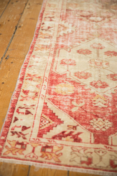 2.5x11 Vintage Distressed Oushak Rug Runner by Old New House® - product image 4 for Resin Society