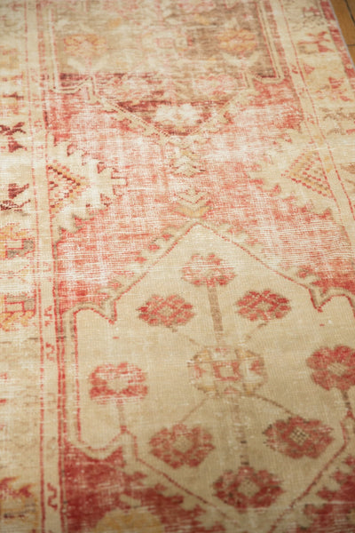 2.5x11 Vintage Distressed Oushak Rug Runner by Old New House® - product image 6 for Resin Society