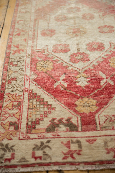 2.5x11 Vintage Distressed Oushak Rug Runner by Old New House® - product image 8 for Resin Society