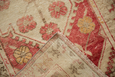 2.5x11 Vintage Distressed Oushak Rug Runner by Old New House® - product image 11 for Resin Society