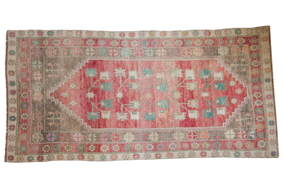 4.5x9.5 Vintage Distressed Oushak Rug Runner by Old New House® - main product image for Resin Society