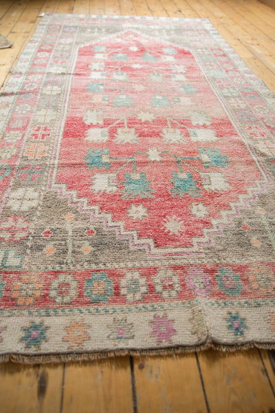 4.5x9.5 Vintage Distressed Oushak Rug Runner by Old New House® - product image 5 for Resin Society