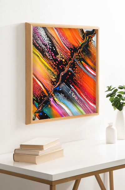Blake Aloha Framed Printed Art by Xizhou Xie