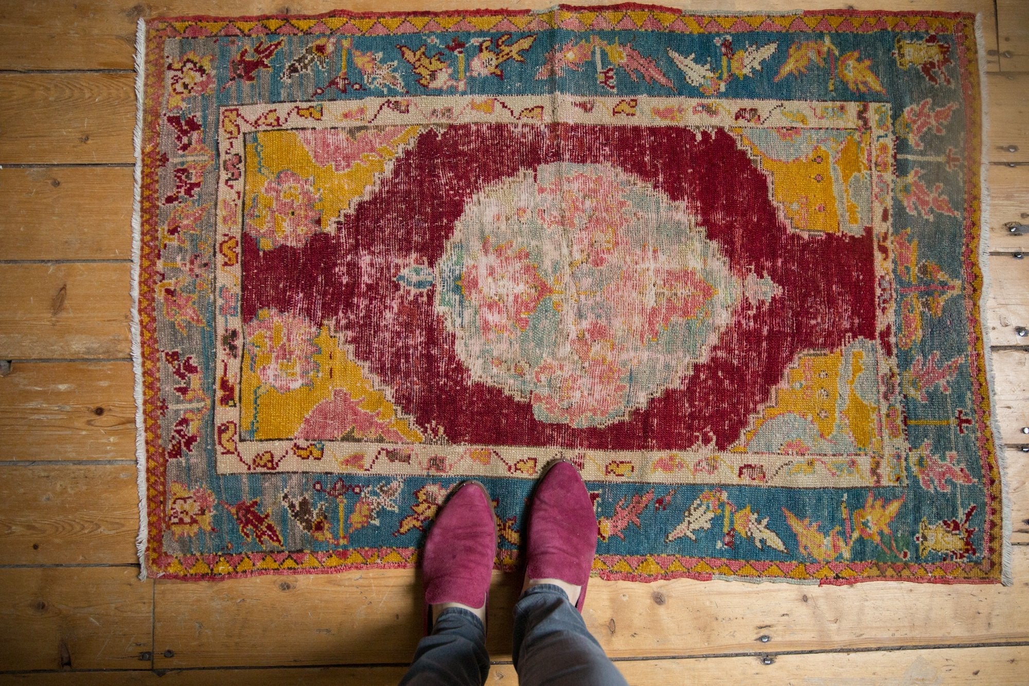 2.5x4 Antique Anatolian Rug by Old New House® - product image 2 for Resin Society