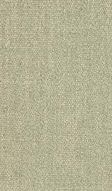 Close-up of a textured boucle fabric in a soft, muted blue tone with a dense, looped yarn pattern creating a plush surface.