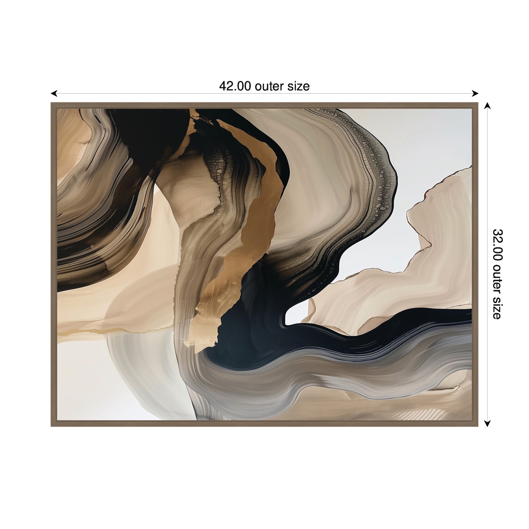 Sylvie Abstract Dream I Framed Canvas by Amy Lighthall