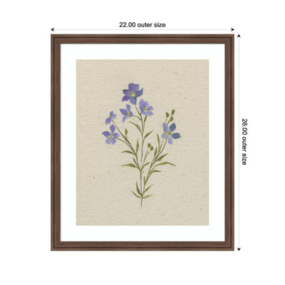 AQ Simple Bloom No 2 by Annie Quigley Framed Wall Art Print