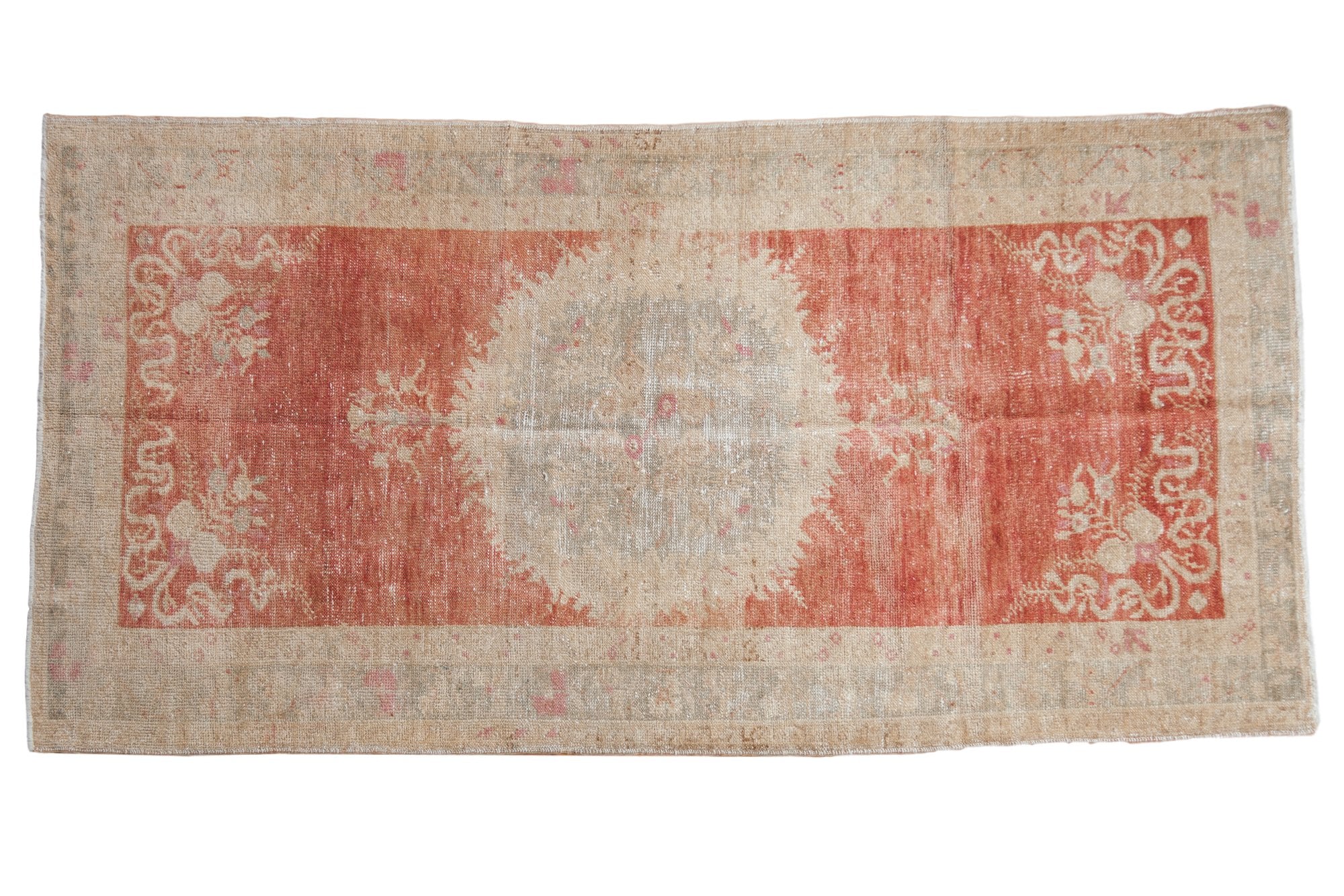 3.5x6.5 Vintage Distressed Oushak Rug by Old New House® - main product image for Resin Society