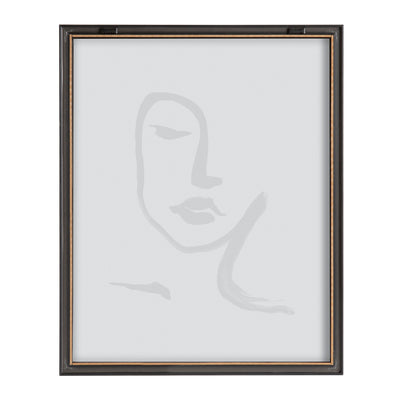Blake Face Line Print Framed Printed Glass by Viola Kreczmer by kateandlaurel - product image 4 for Resin Society