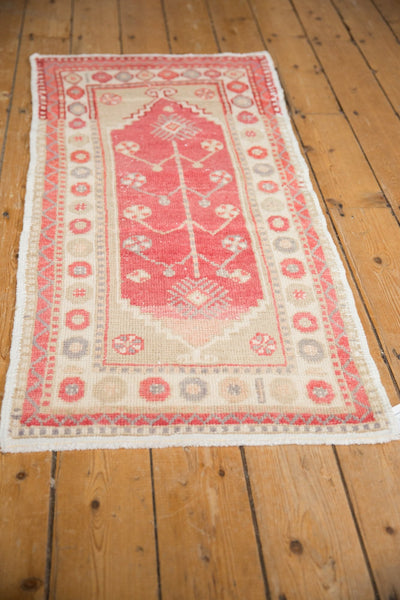 2x4.5 Vintage Distressed Oushak Rug Runner by Old New House® - product image 3 for Resin Society