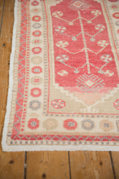 2x4.5 Vintage Distressed Oushak Rug Runner by Old New House® - product image 4 for Resin Society
