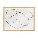 Blake 869 Going In Circles Framed Printed Glass by Teju Reval of by kateandlaurel - product image 16 for Resin Society