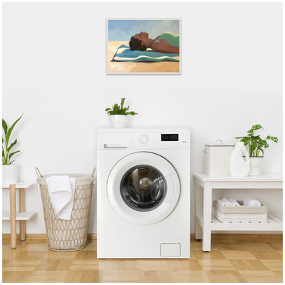 Vitamin D by Mary Sparrow Framed Canvas Wall Art Print