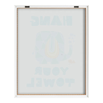 Blake Splish Splash Zoo Elephant Framed Printed Glass by Heather Rosas by kateandlaurel - product image 4 for Resin Society