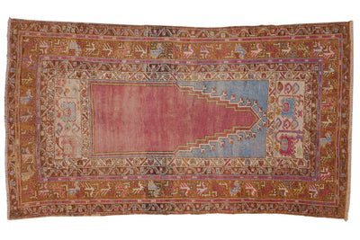 3.5x6 Vintage Distressed Oushak Rug by Old New House® - main product image for Resin Society