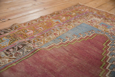 3.5x6 Vintage Distressed Oushak Rug by Old New House® - product image 4 for Resin Society