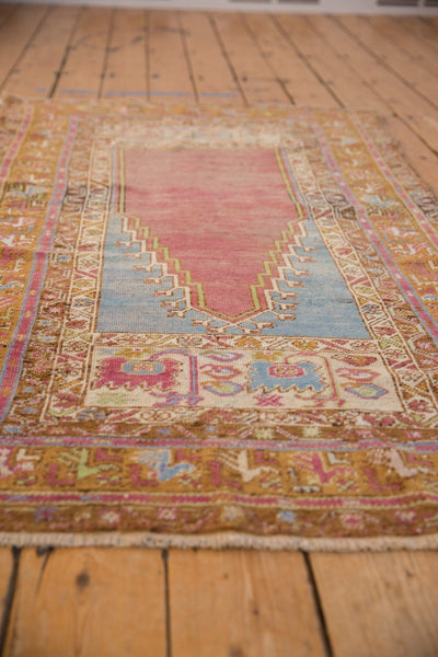 3.5x6 Vintage Distressed Oushak Rug by Old New House® - product image 8 for Resin Society
