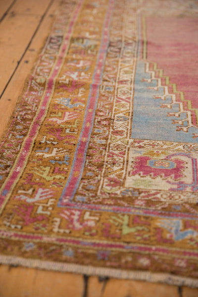 3.5x6 Vintage Distressed Oushak Rug by Old New House® - product image 9 for Resin Society